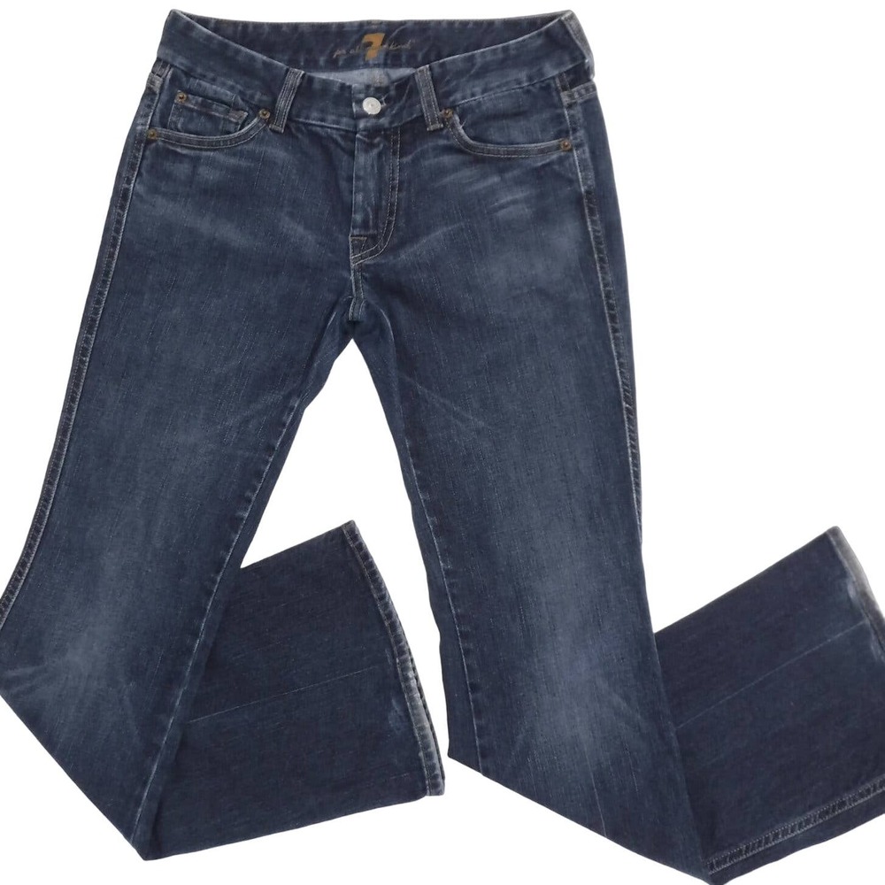 7 FOR ALL MANKIND Womens Size 28 A Pocket Flare Boot Cut Jeans